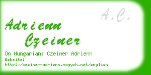 adrienn czeiner business card